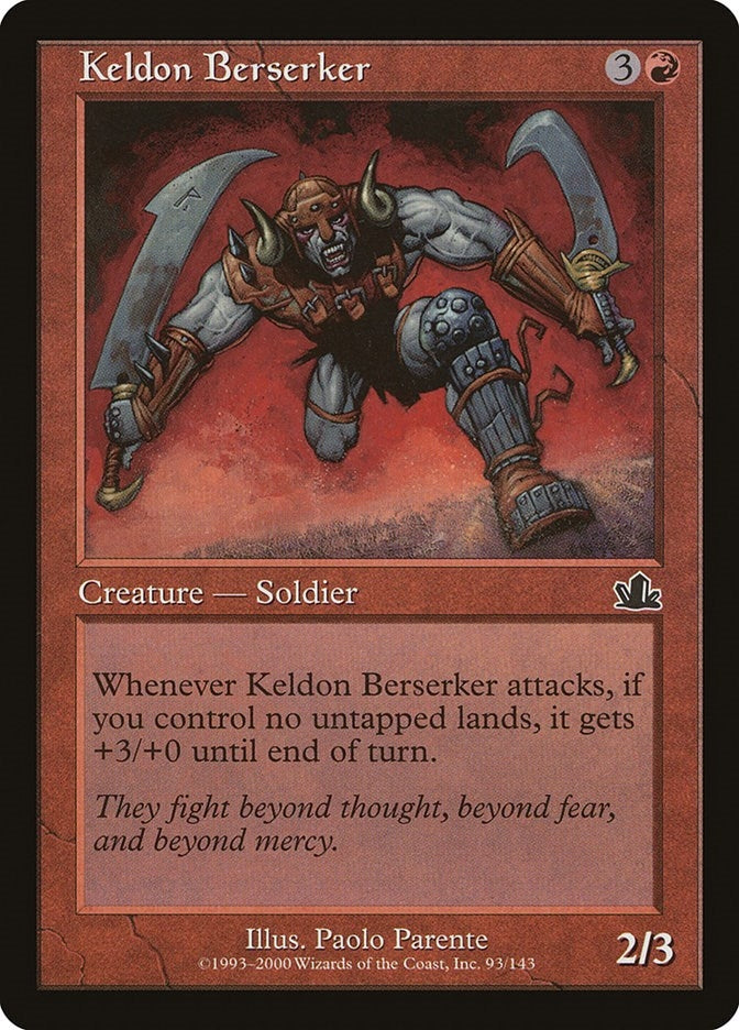 Keldon Berserker [PCY] - MTG Single