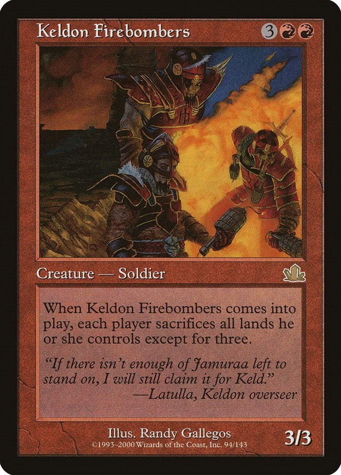 Keldon Firebombers [PCY] - MTG Single