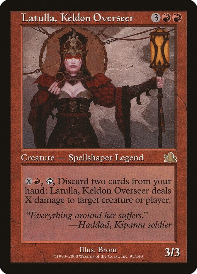 Latulla Keldon Overseer [PCY] - MTG Single