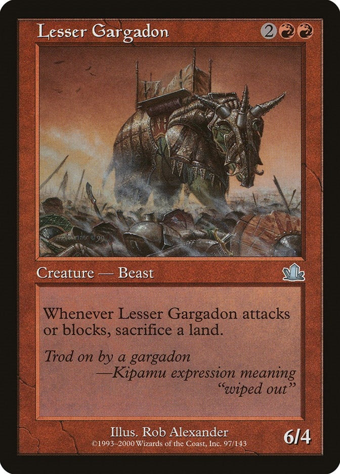 Lesser Gargadon [PCY] - MTG Single