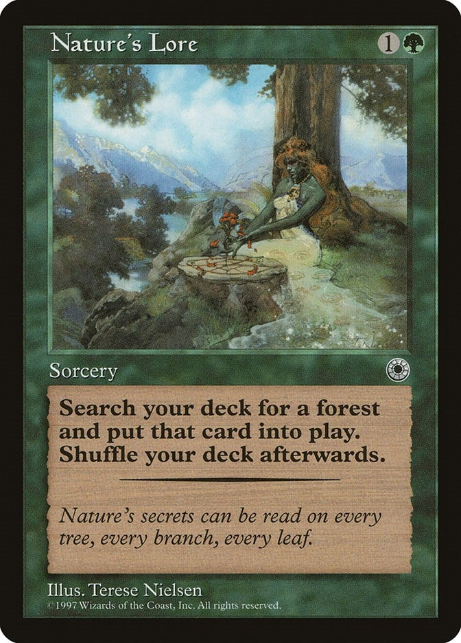 Nature’s Lore [POR] - MTG Single