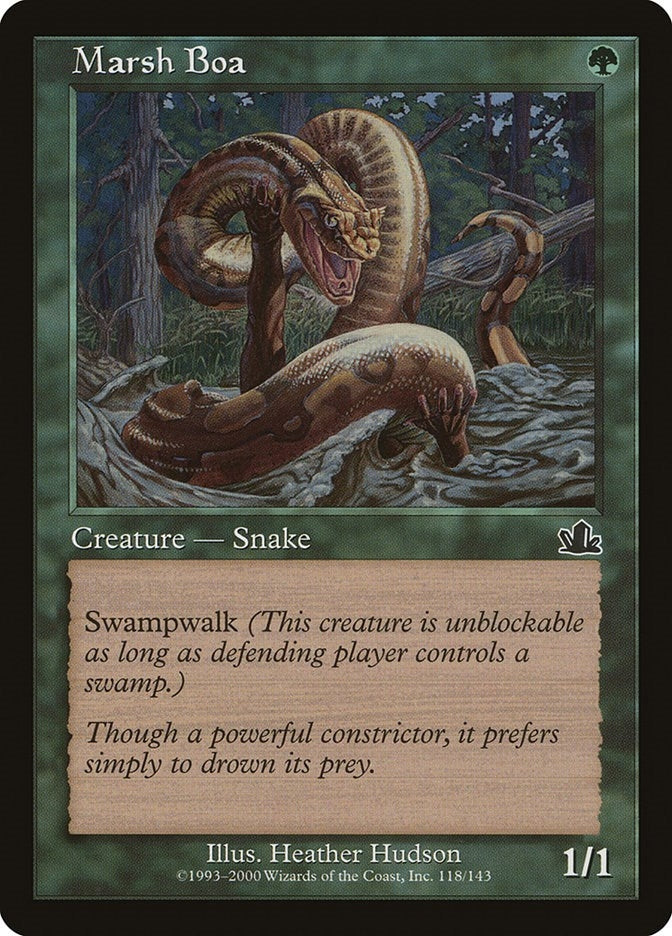 Marsh Boa [PCY] - MTG Single
