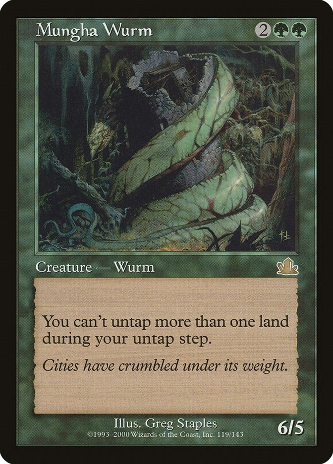 Mungha Wurm [PCY] - MTG Single