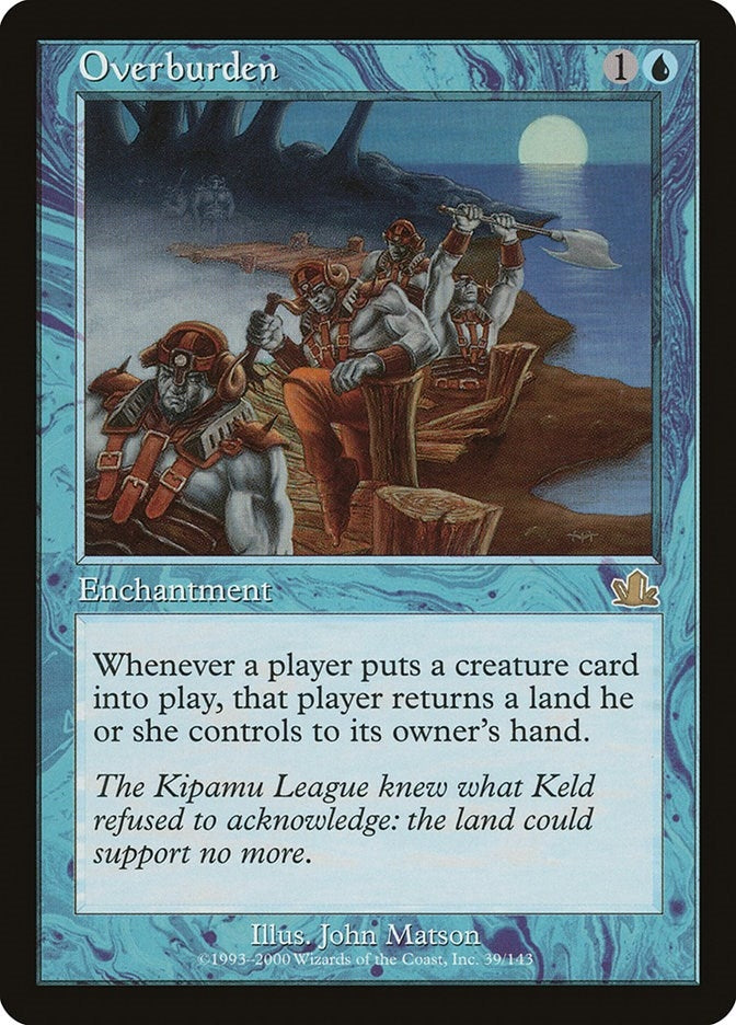 Overburden [PCY] - MTG Single
