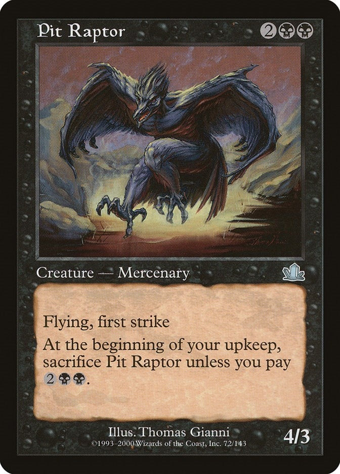 Pit Raptor [PCY] - MTG Single