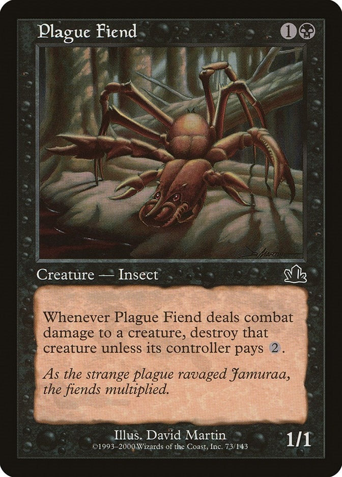 Plague Fiend [PCY] - MTG Single