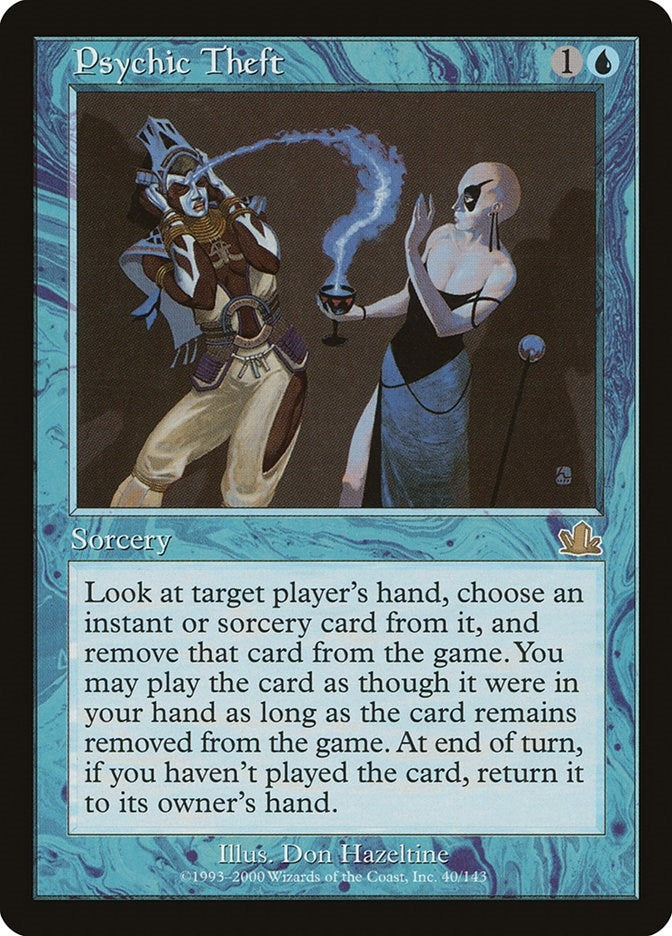 Psychic Theft [PCY] - MTG Single