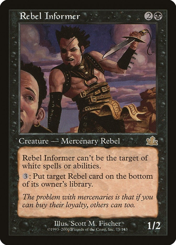 Rebel Informer [PCY] - MTG Single