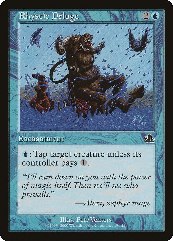 Rhystic Deluge [PCY] - MTG Single