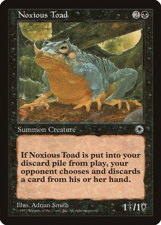 Noxious Toad [POR] - MTG Single