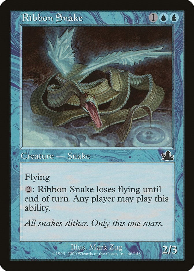 Ribbon Snake [PCY] - MTG Single