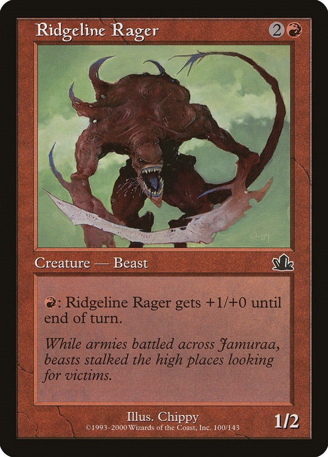 Ridgeline Rager [PCY] - MTG Single
