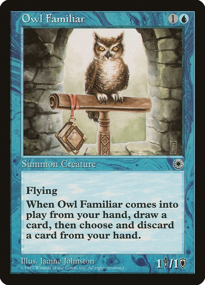 Owl Familiar [POR] - MTG Single