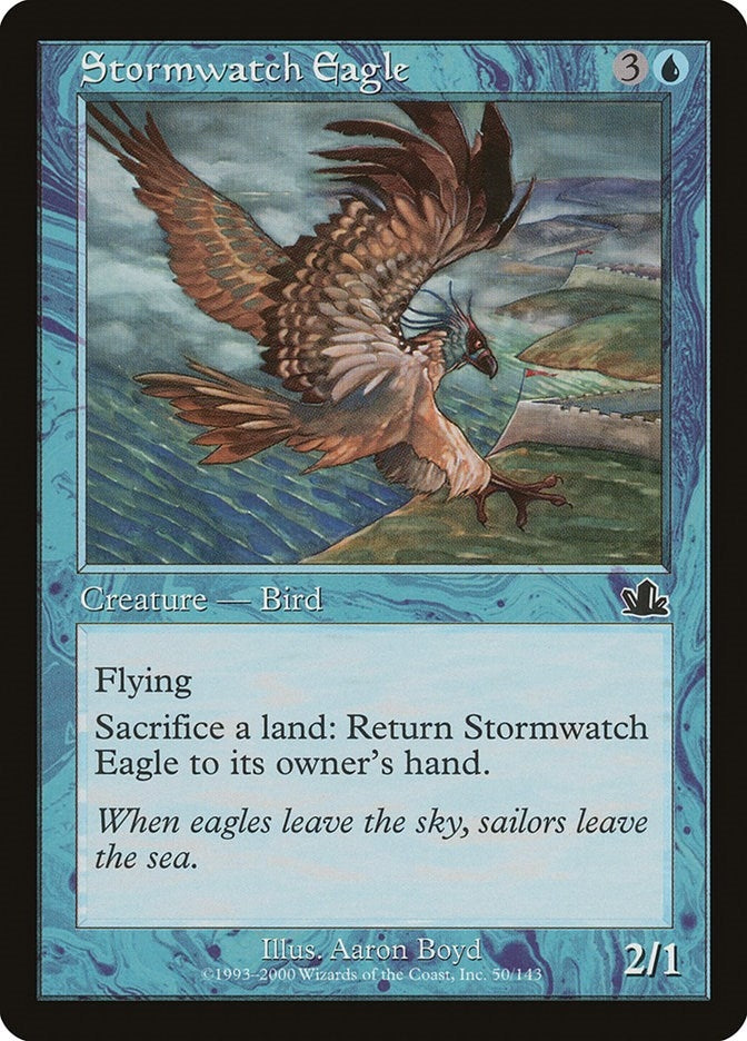 Stormwatch Eagle [PCY] - MTG Single