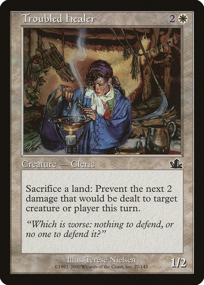 Troubled Healer [PCY] - MTG Single