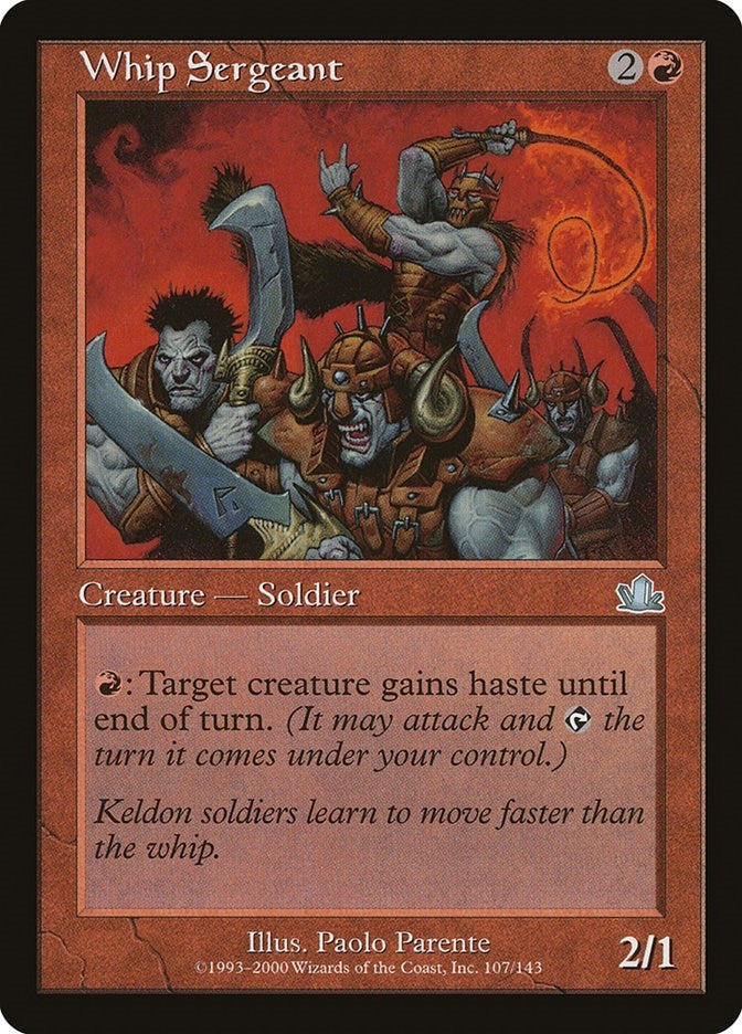 Whip Sergeant [PCY] - MTG Single