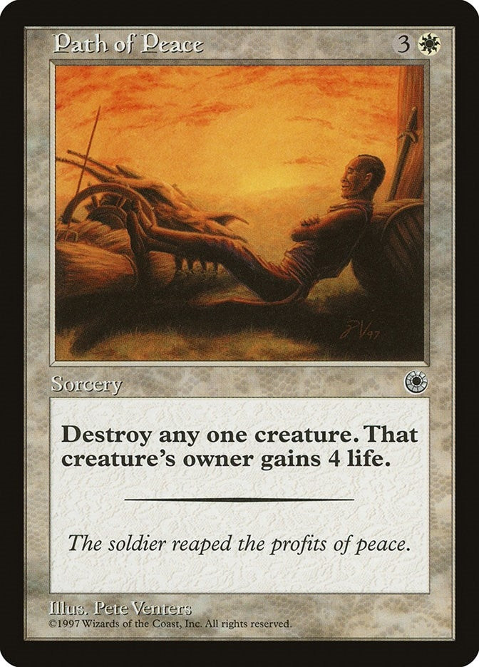 Path of Peace [POR] - MTG Single