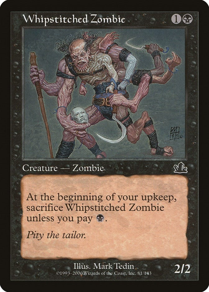 Whipstitched Zombie [PCY] - MTG Single