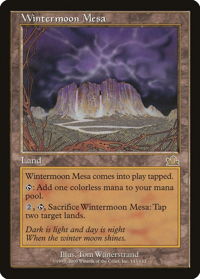 Wintermoon Mesa (143) [PCY] - MTG Single