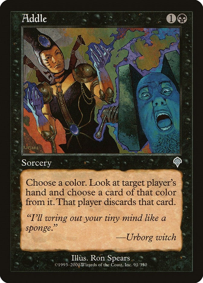 Addle (91) [INV] - MTG Single