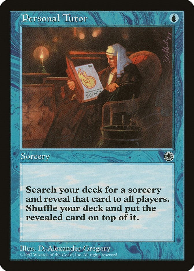 Personal Tutor [POR] - MTG Single