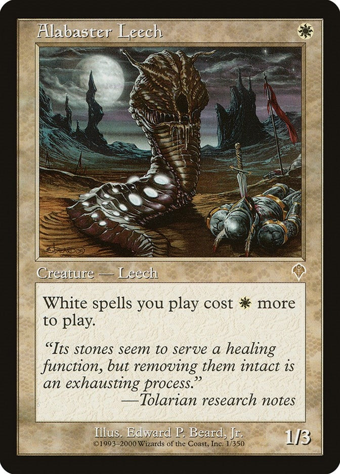Alabaster Leech (1) [INV] - MTG Single