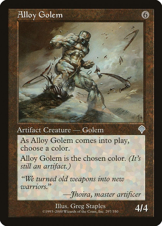 Alloy Golem (297) [INV] - MTG Single