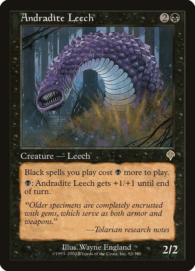 Andradite Leech (93) [INV] - MTG Single