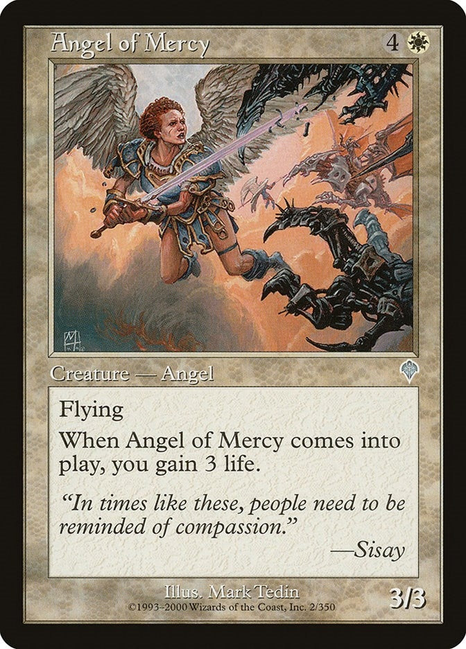 Angel of Mercy (2) [INV] - MTG Single