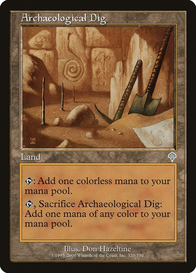 Archaeological Dig (320) [INV] - MTG Single