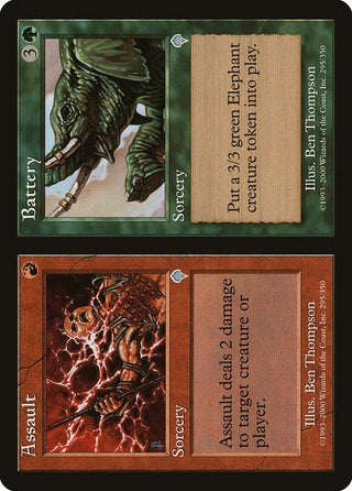 Assault // Battery (295) [INV] - MTG Single