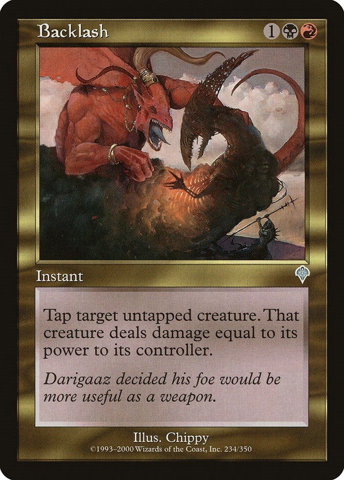 Image for Backlash (234) (Invasion) - Magic: The Gathering