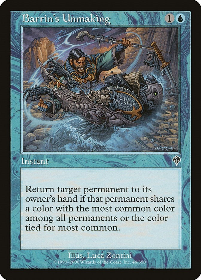 Barrin’s Unmaking (46) [INV] - MTG Single