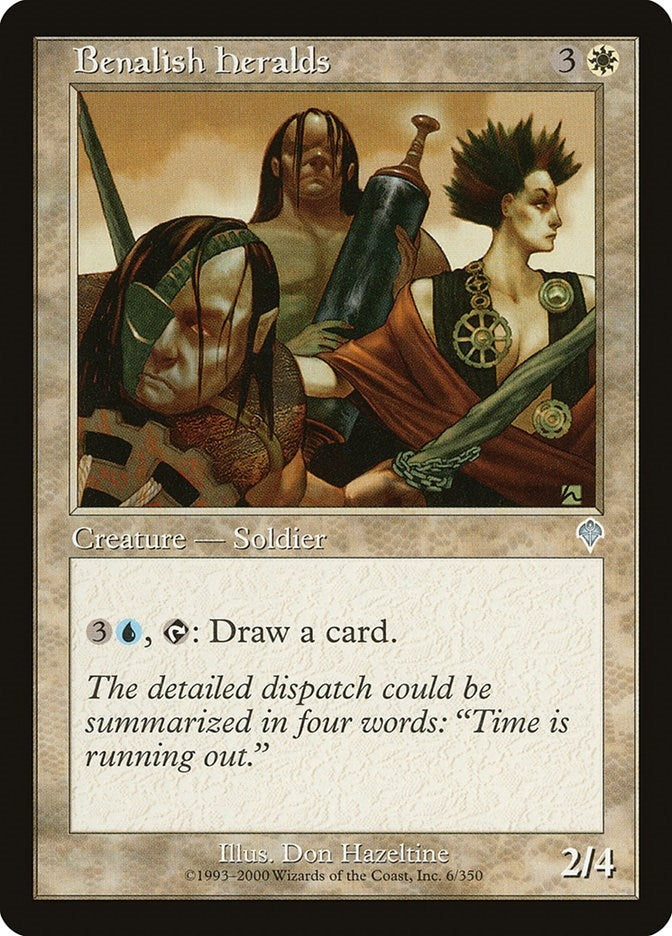 Benalish Heralds (6) [INV] - MTG Single