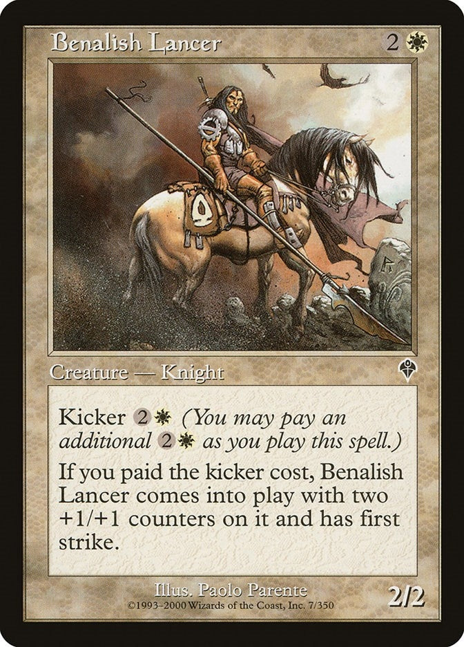 Benalish Lancer (7) [INV] - MTG Single