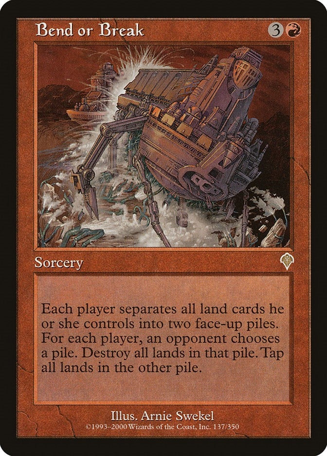 Bend or Break (137) [INV] - MTG Single
