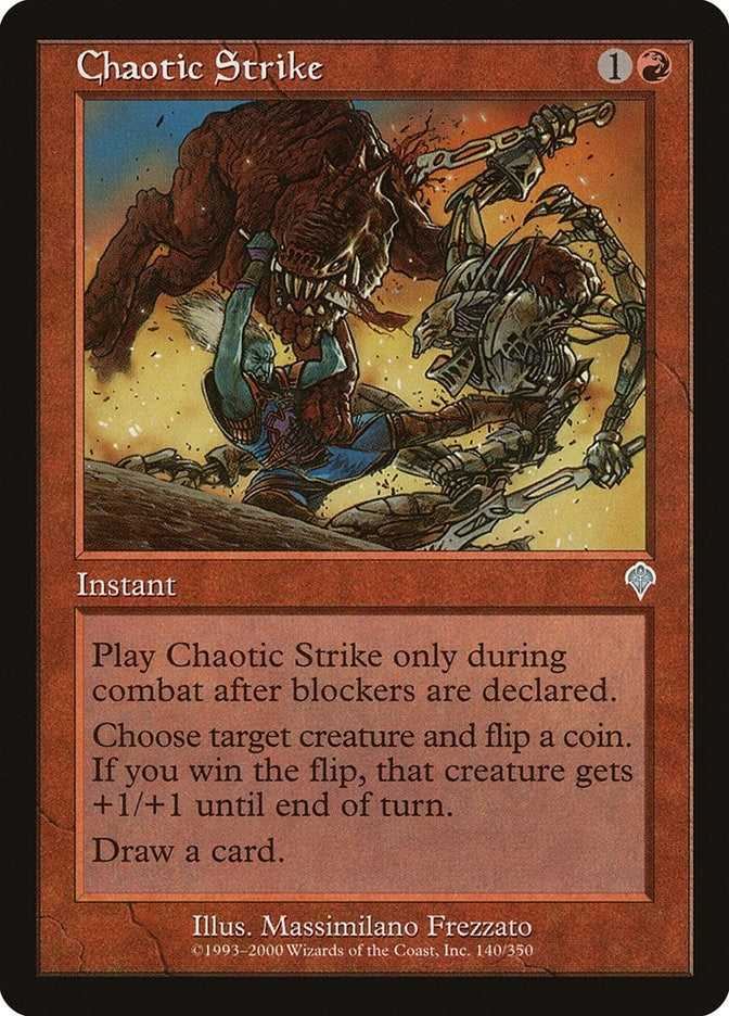 Chaotic Strike (140) [INV] - MTG Single