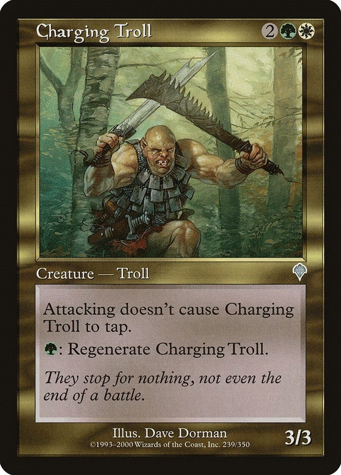 Charging Troll (239) [INV] - MTG Single