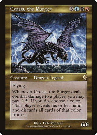 Crosis the Purger (242) [INV] - MTG Single