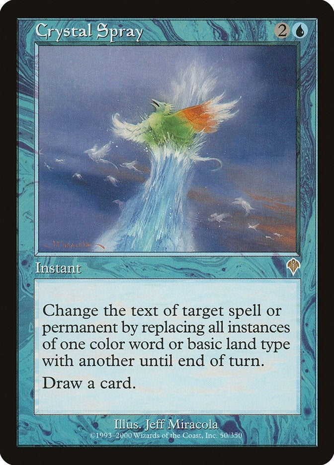 Crystal Spray (50) [INV] - MTG Single