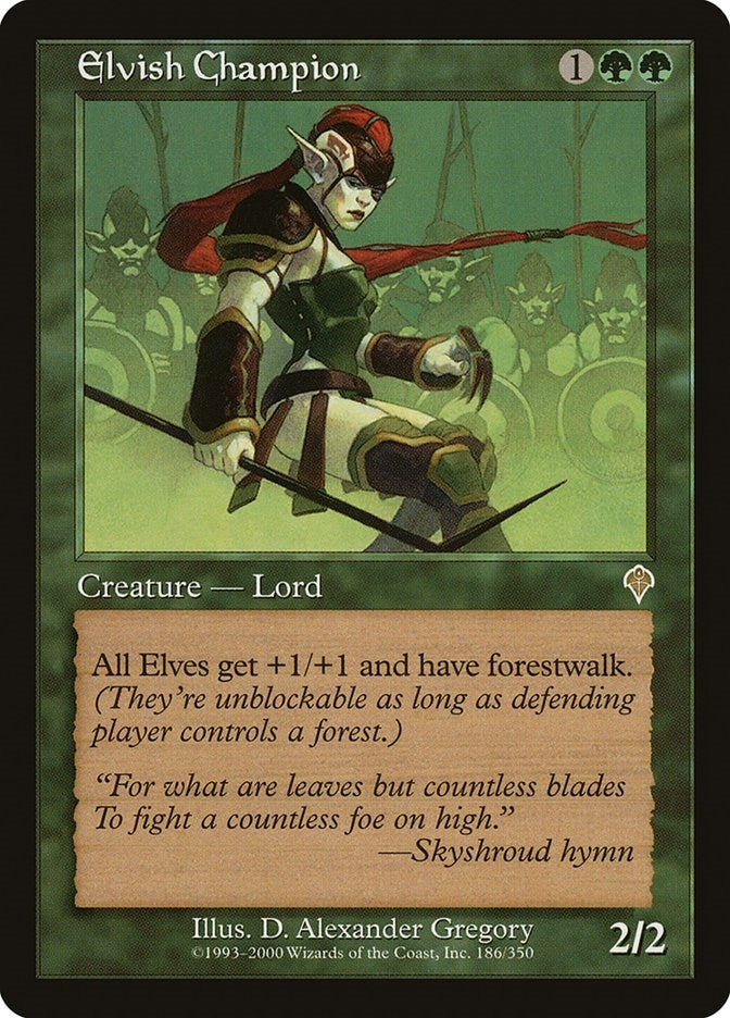 Elvish Champion (186) [INV] - MTG Single