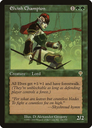 Elvish Champion (186) [INV] - MTG Single