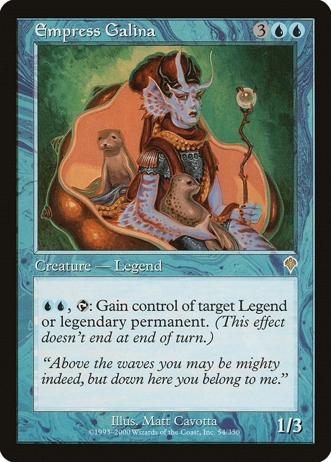 Empress Galina (54) [INV] - MTG Single
