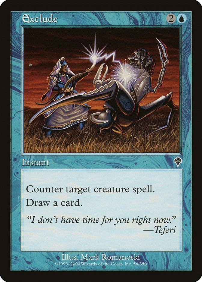 Exclude (56) [INV] - MTG Single