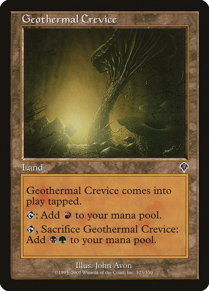 Geothermal Crevice (323) [INV] - MTG Single