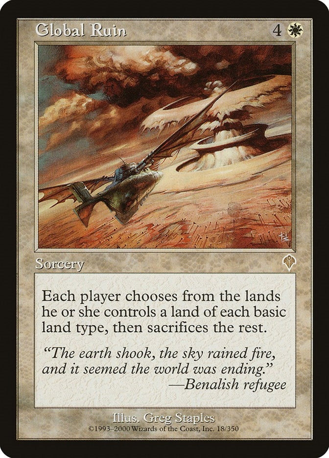 Global Ruin (18) [INV] - MTG Single