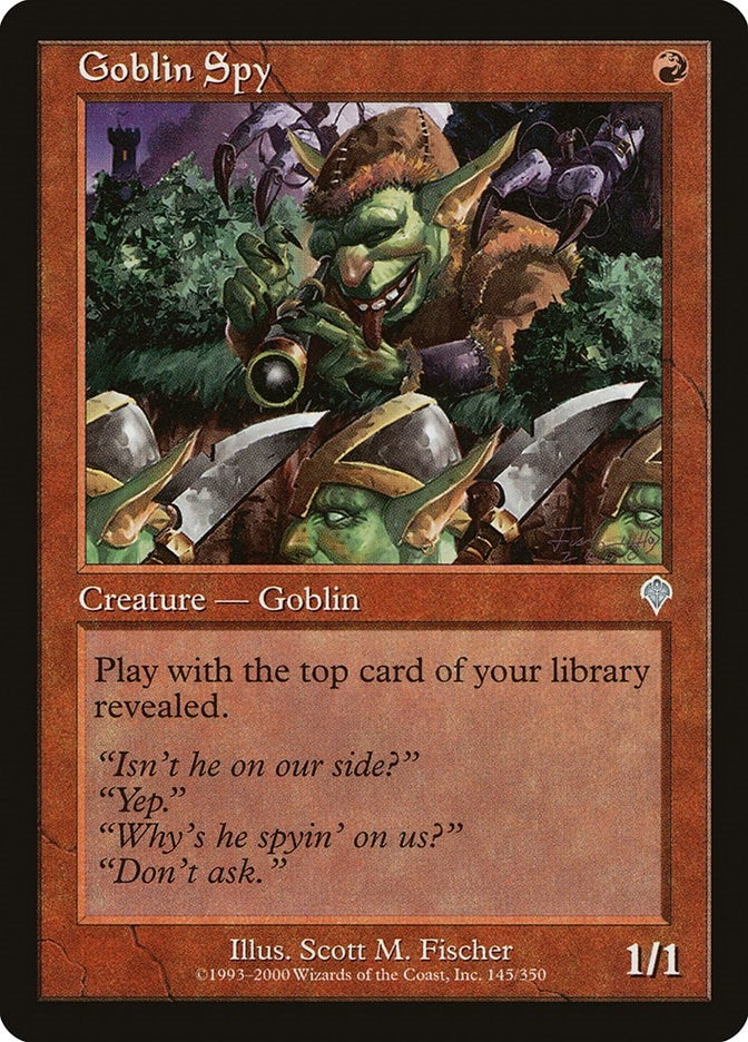 Goblin Spy (145) [INV] - MTG Single