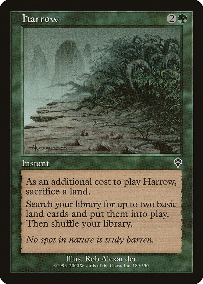 Harrow (189) [INV] - MTG Single