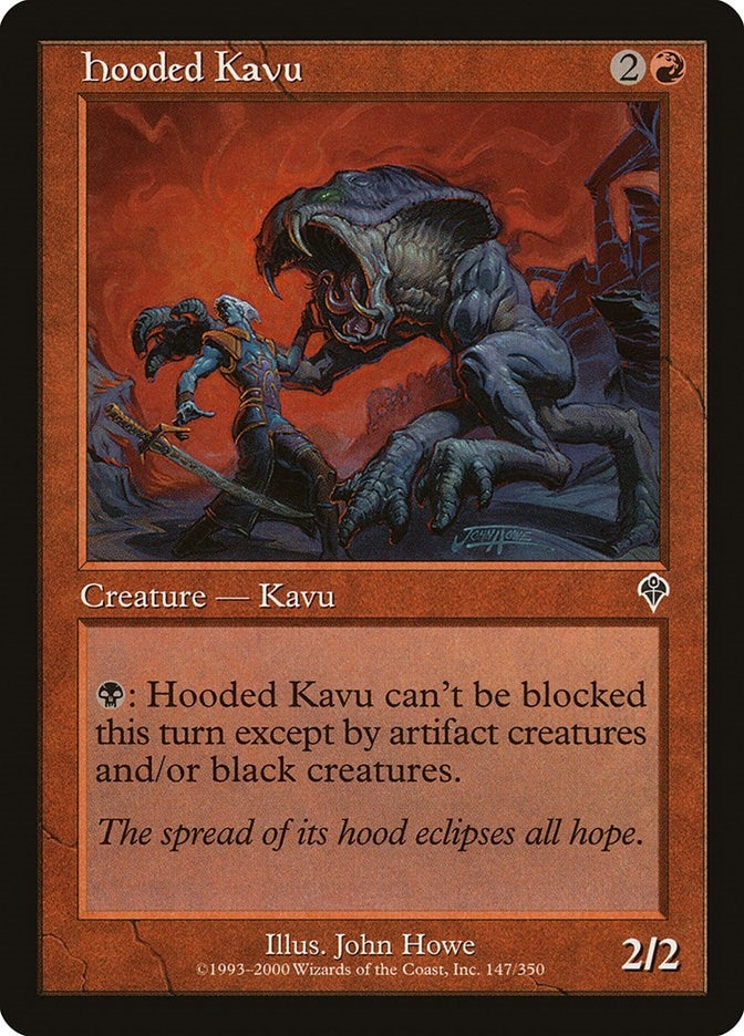 Hooded Kavu (147) [INV] - MTG Single