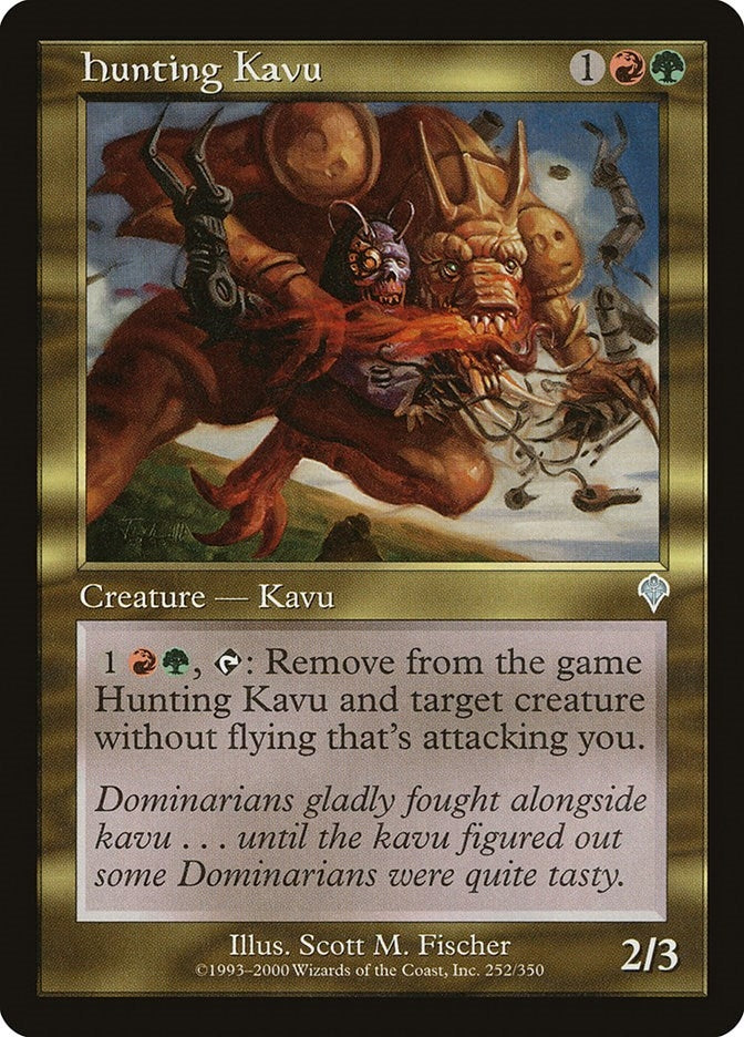 Hunting Kavu (252) [INV] - MTG Single
